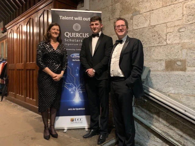 Past pupil Louis Bruce awarded UCC Quercus Scholarship 
