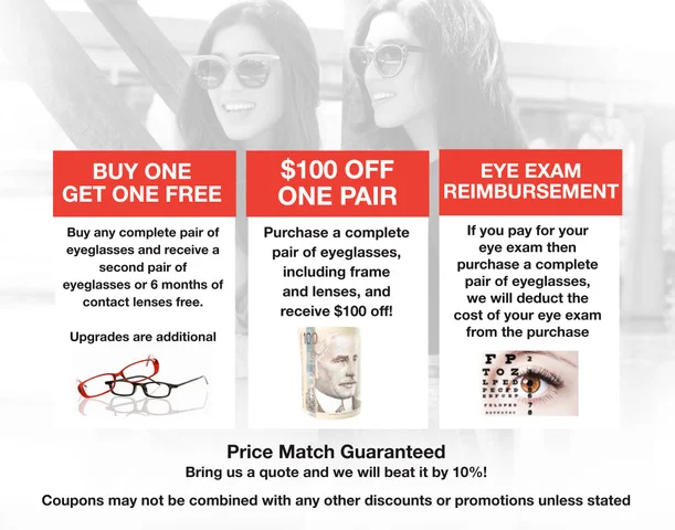 eyewear specials