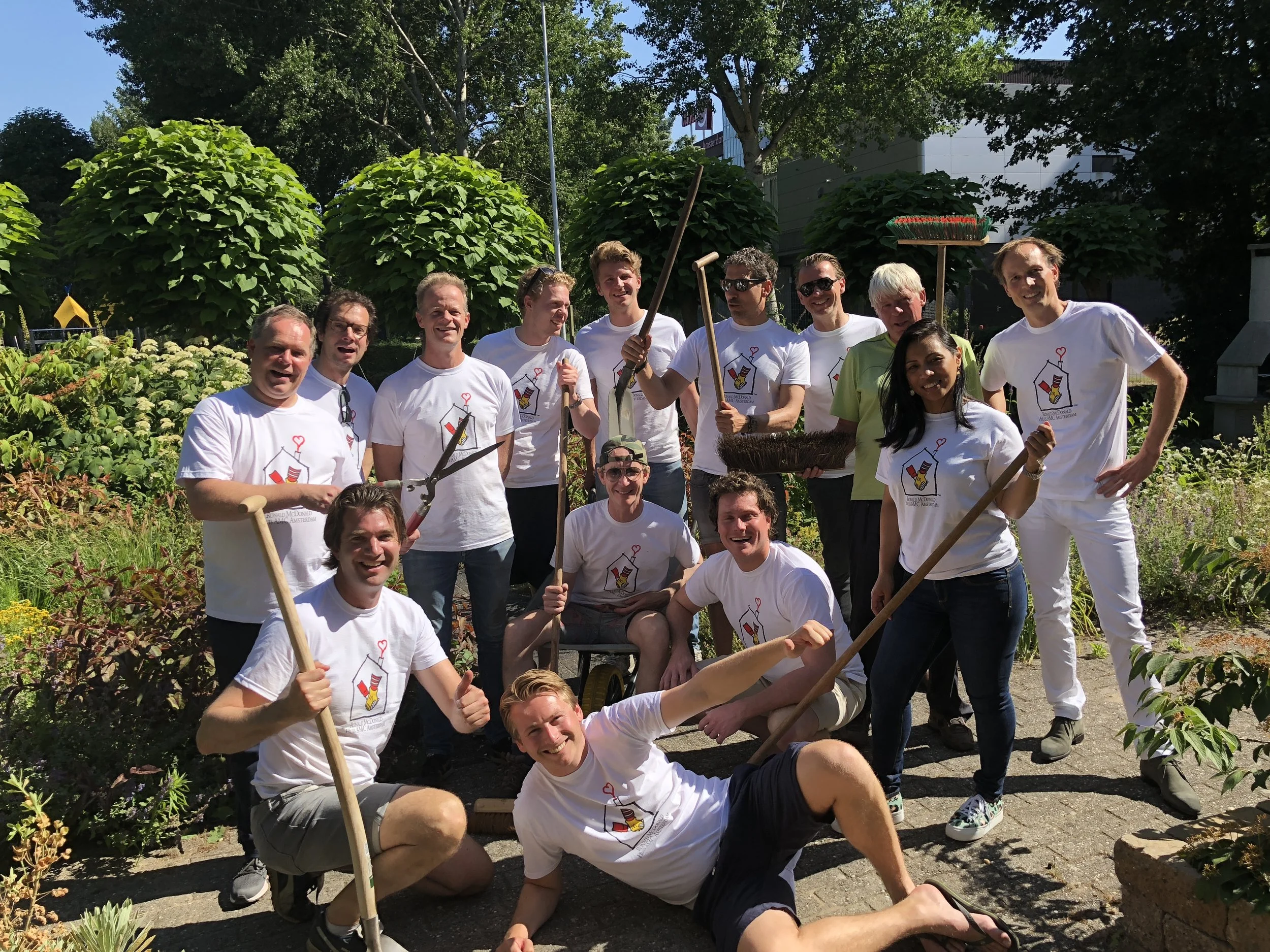 Helping THE RONALD MCDONALD HOUSE