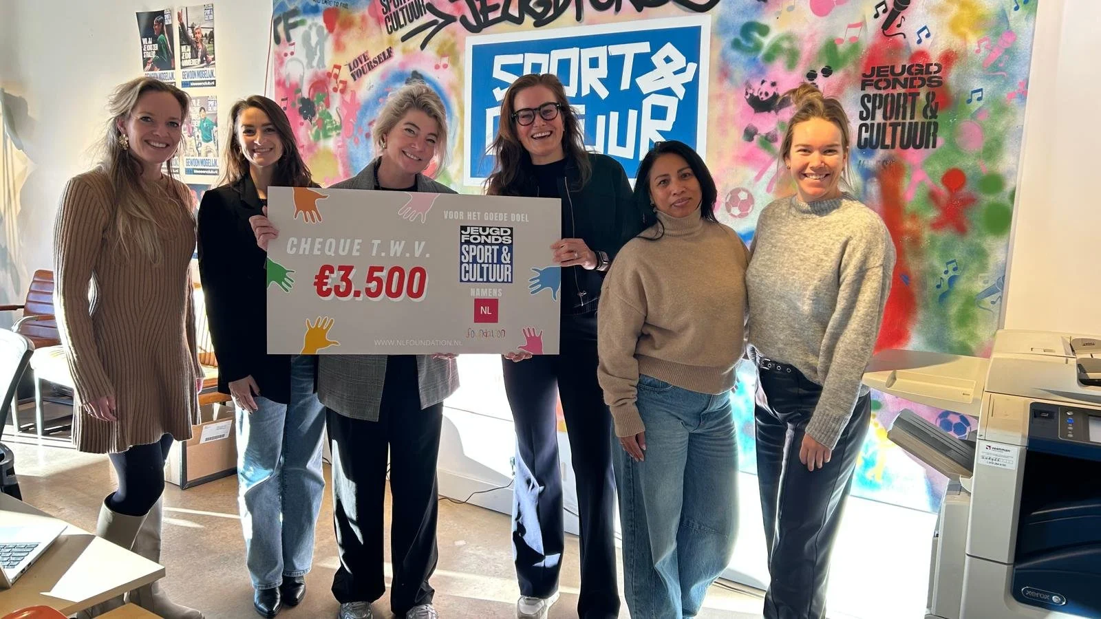 Donation Jeugdfonds Sport &amp; Cultuur