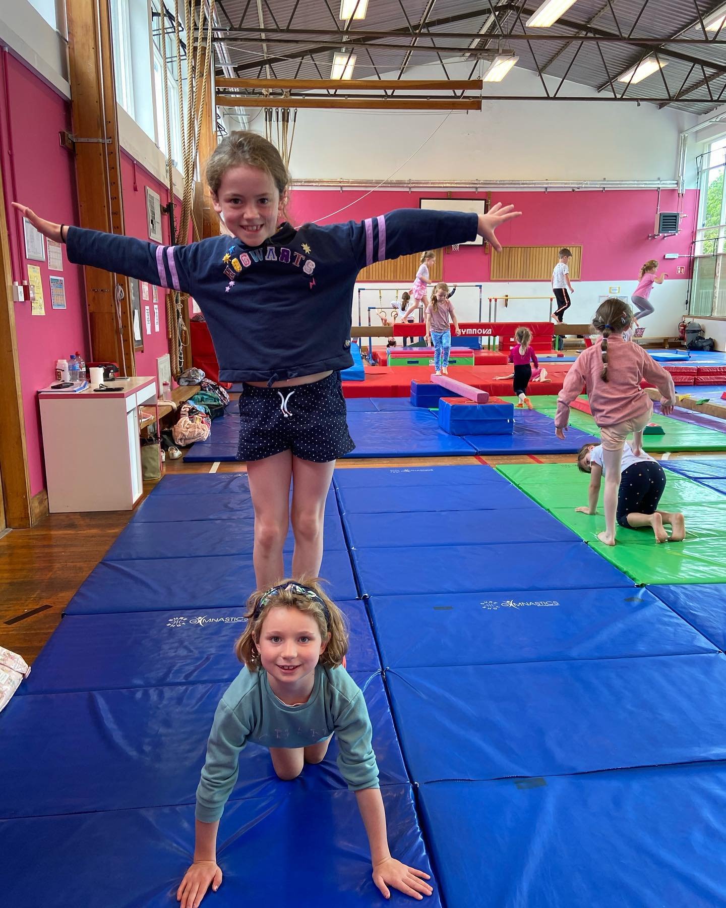 🤸&zwj;♂️We have Kick started our first Summer camp in Blackrock 🤸&zwj;♂️ 
&bull;
This week our gymnasts have been busy participating in a variety of activities including beam, bars, track and karate 🌟 
&bull;
We still have availability in the foll