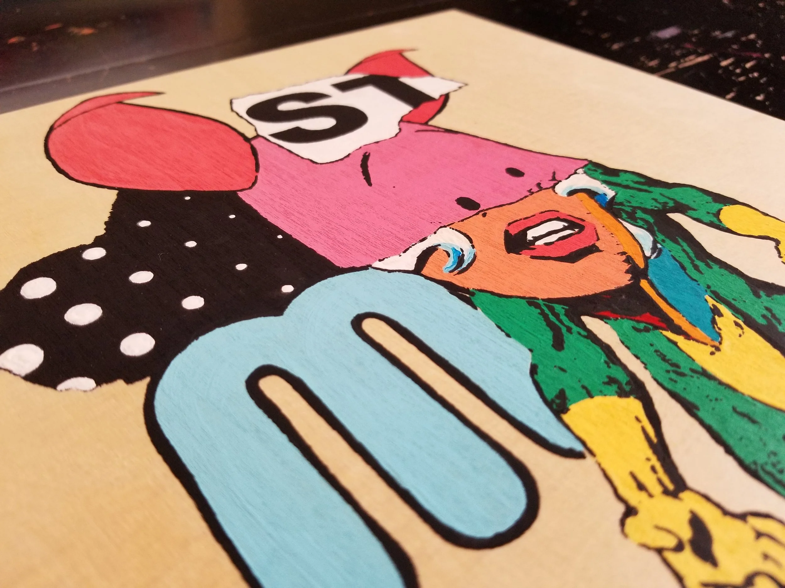 Detail shot of "Piglet"