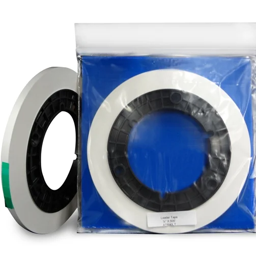 Leader Tape 1/4″ X 500′ Precision Cut Roll White