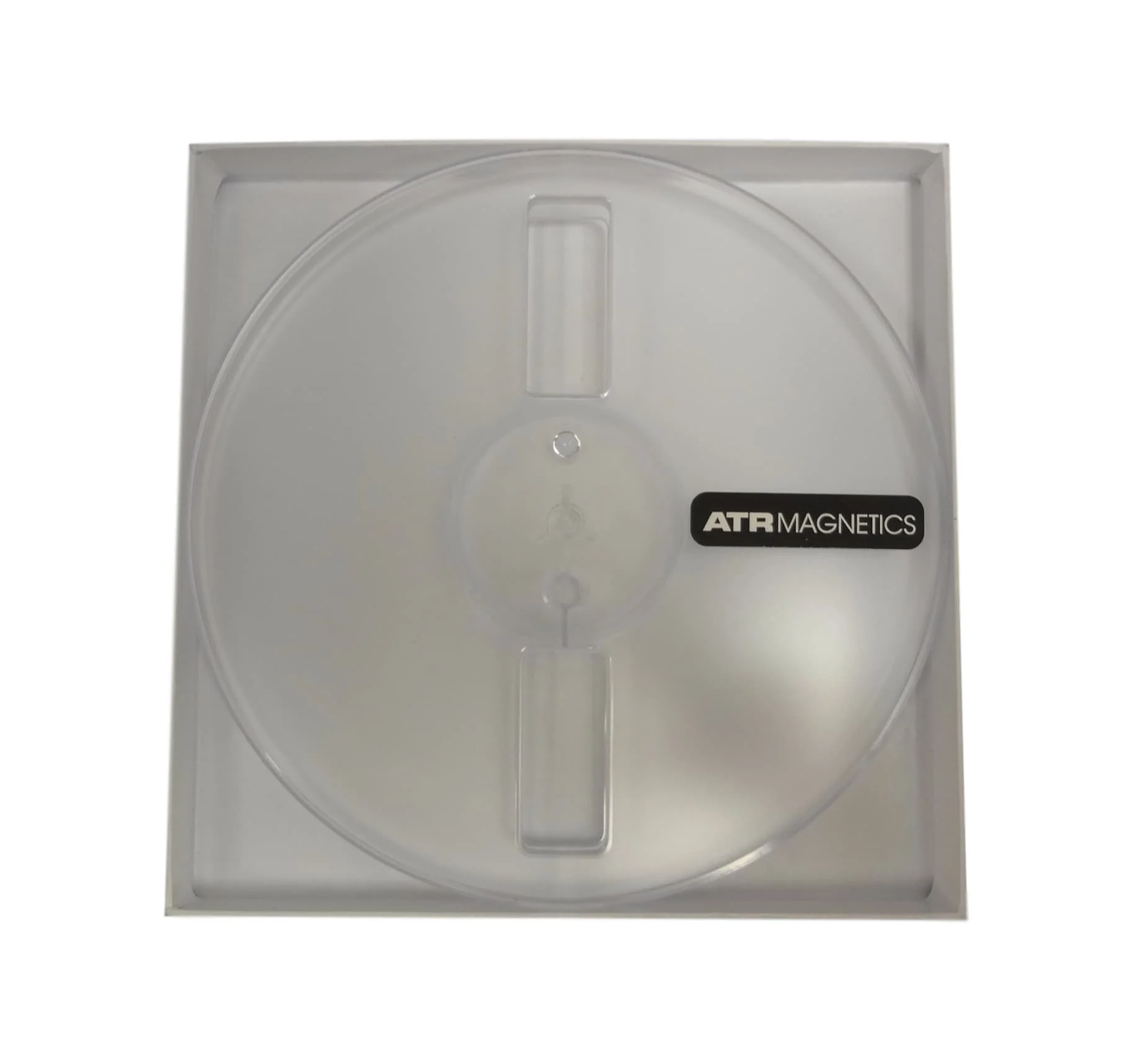 Master Tape 1/4″ Empty 7″ Slot-Less Plastic Reel Cardboard Box