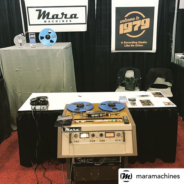 Go see @maramachines at the #NAMM show and make sure you take a listen to our tape and his machine!