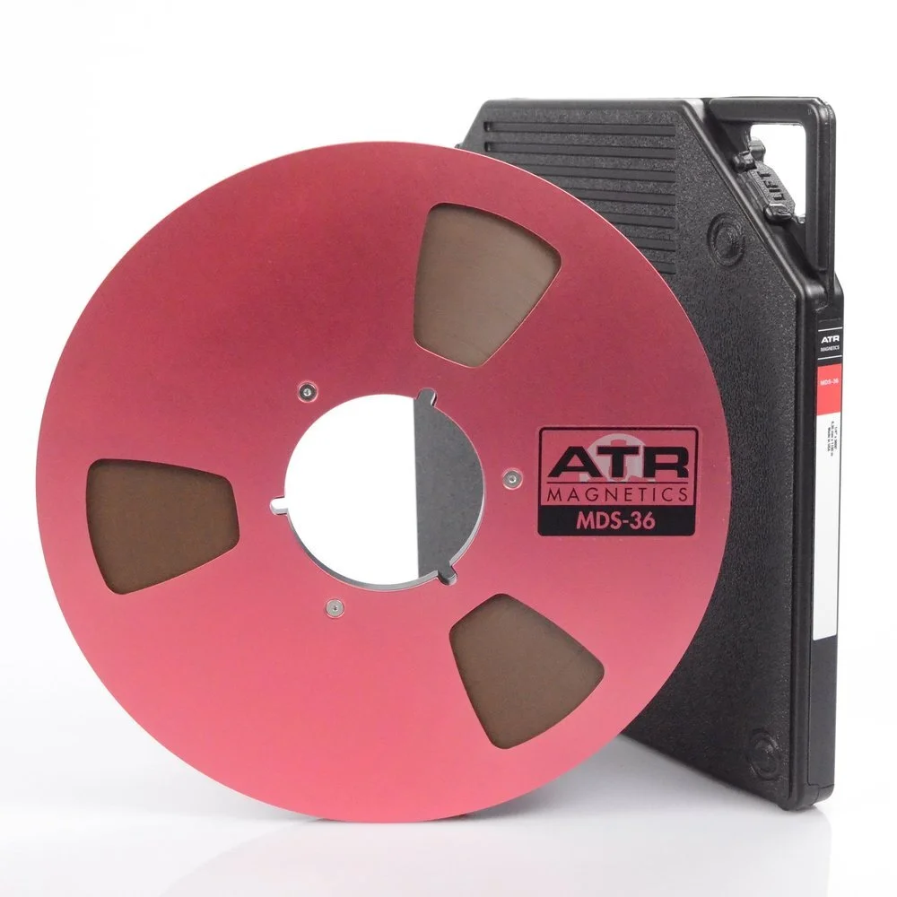 MDS36 Tape 1/4″ x 3600′ 10.5″ NAB Metal Reel Tape Care Box™ — ATR