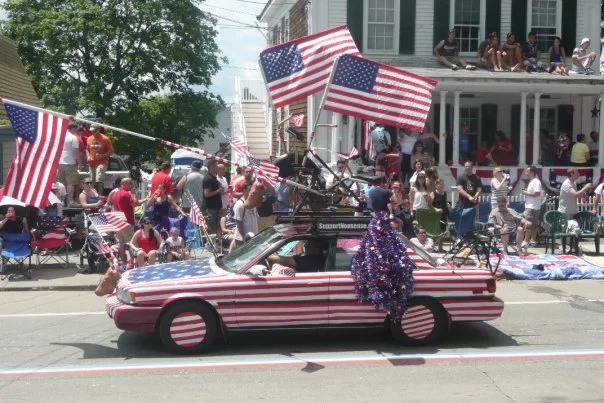 You can NEVER be too festive at Bristol's 4th of July Parade