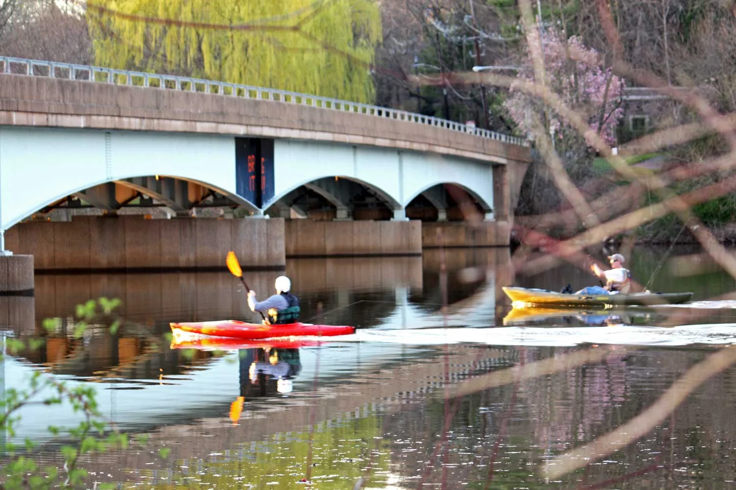 Harrison Street Bridge - Carnegie Lake