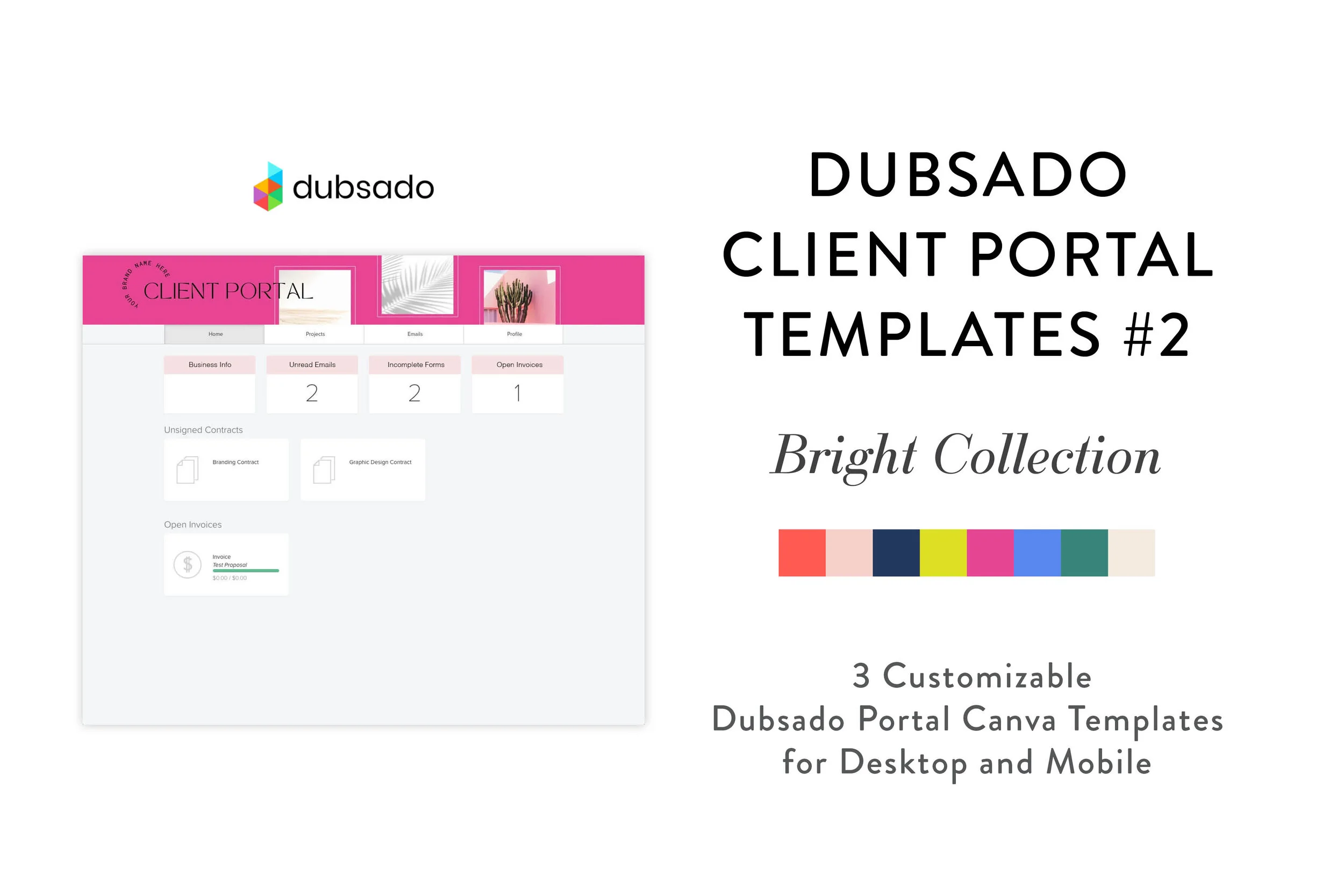 Dubsado Client Portal Template The Creative Template Shop