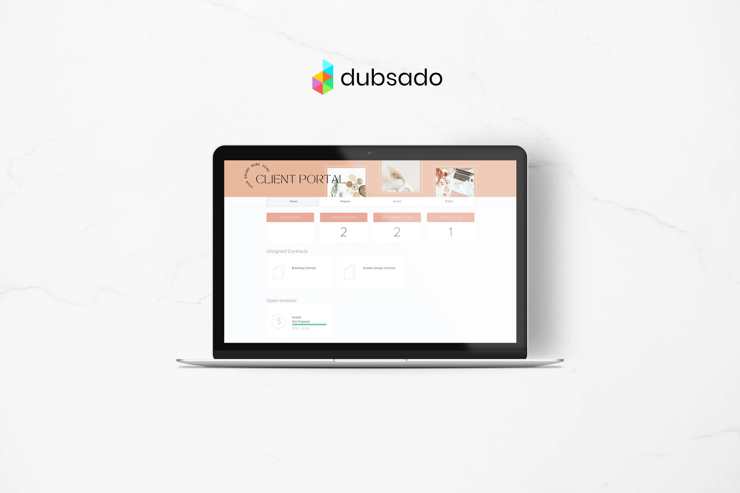 Dubsado Client Portal Templates 2 Soft Collection The Creative 