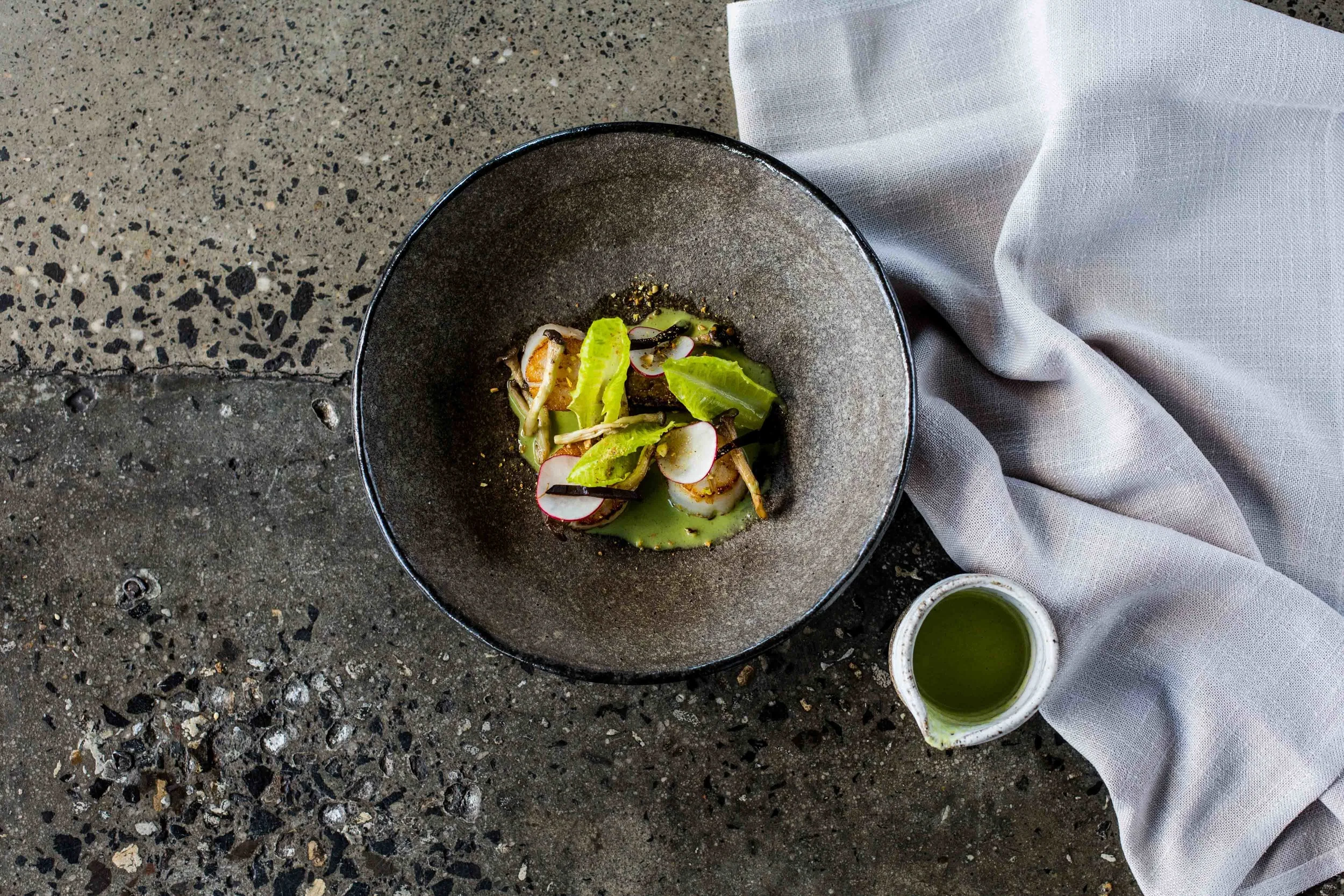 Pan Fried Scallops