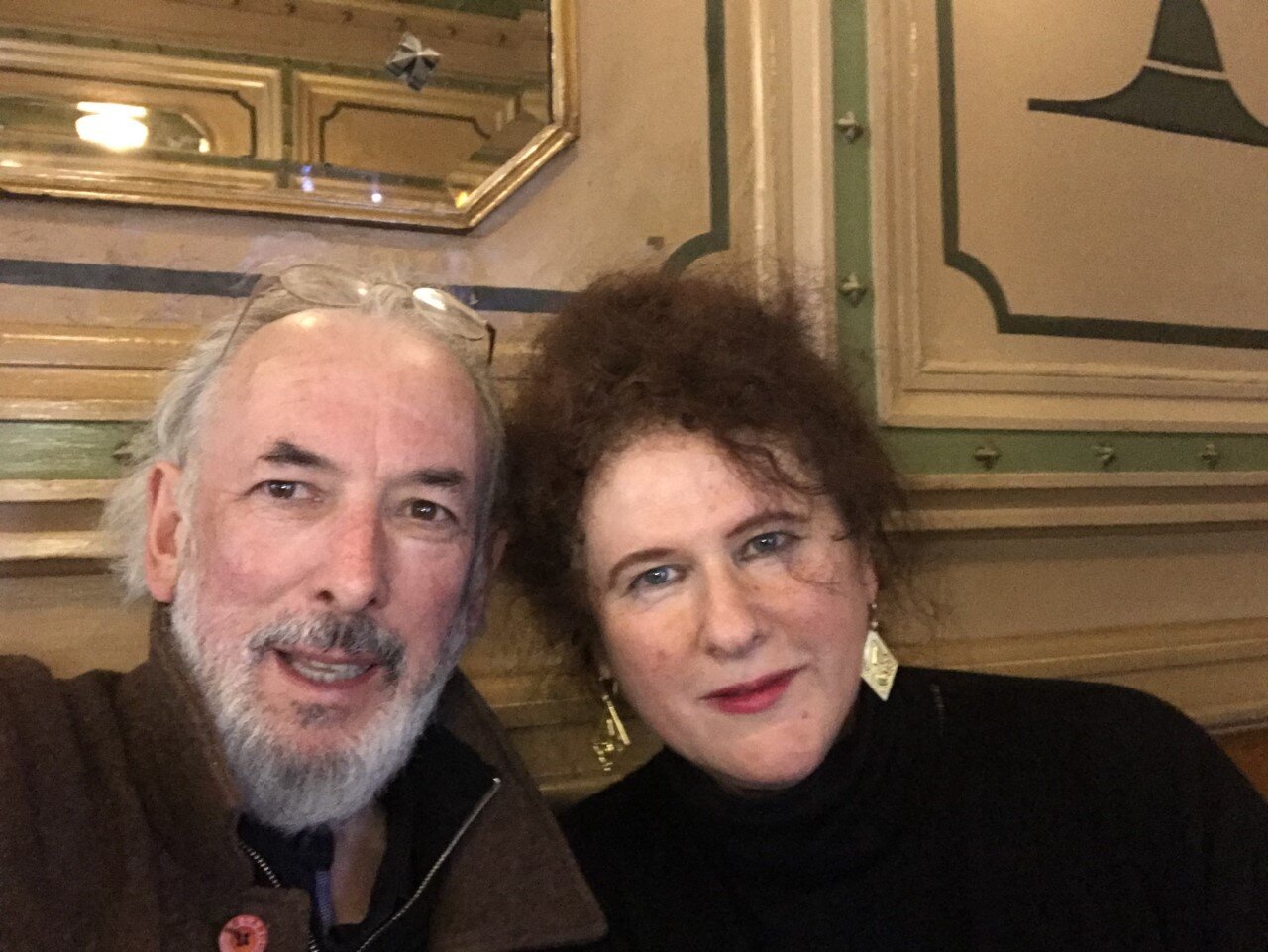 Judith Mok and Poet Michael O'Loughlin