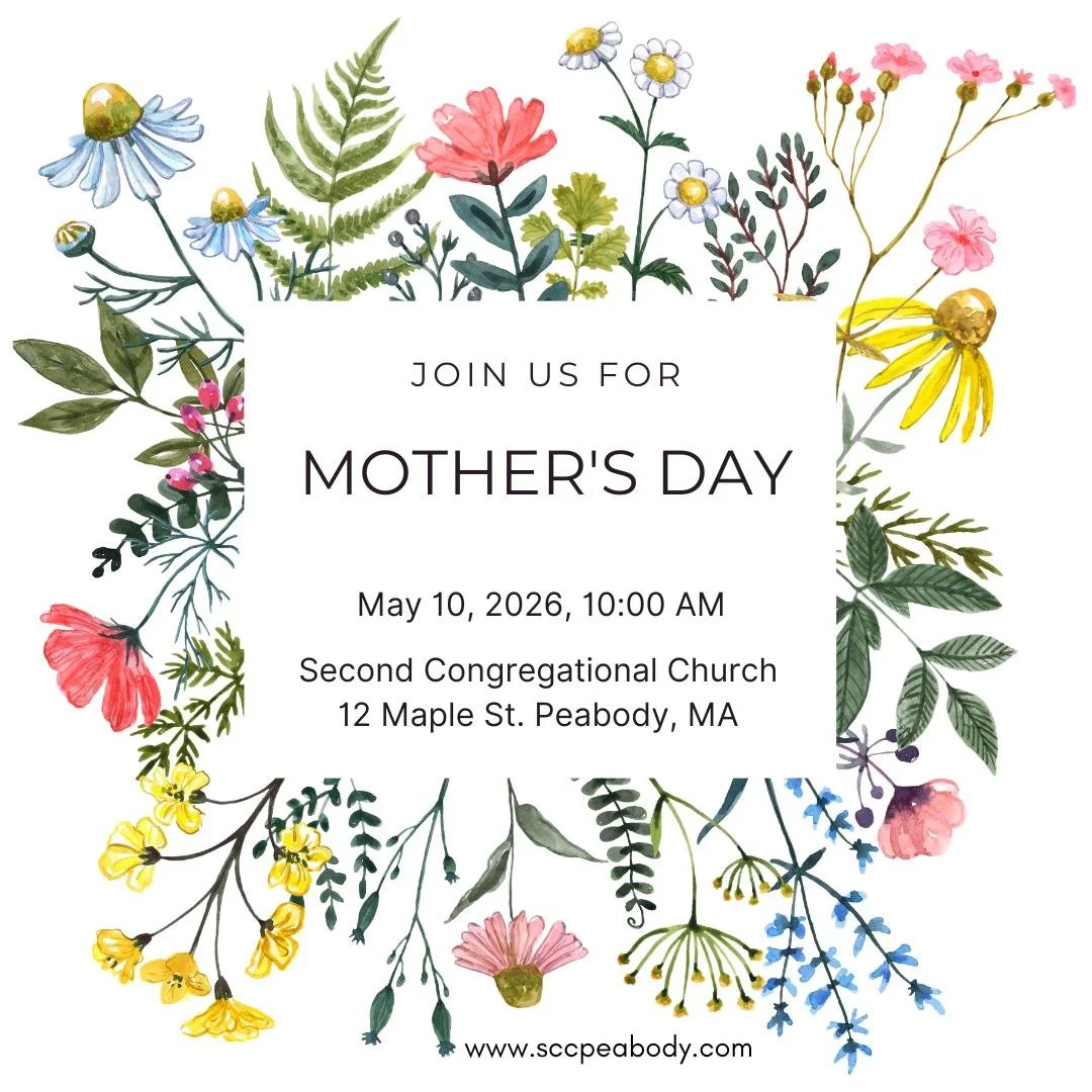 Please join us in worship on Mother's Day!
