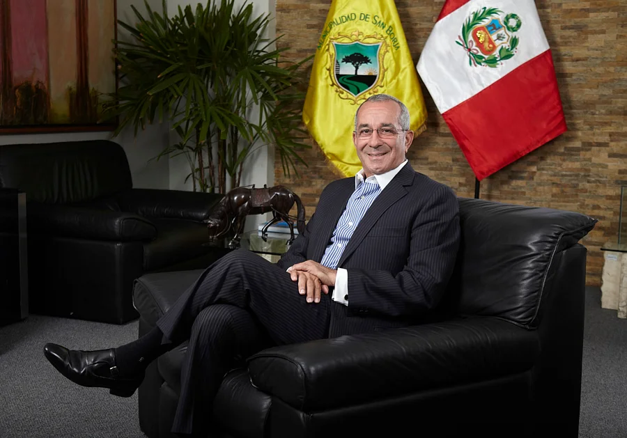 Marco Álvarez. Alcalde de la Municipalidad de San Borja