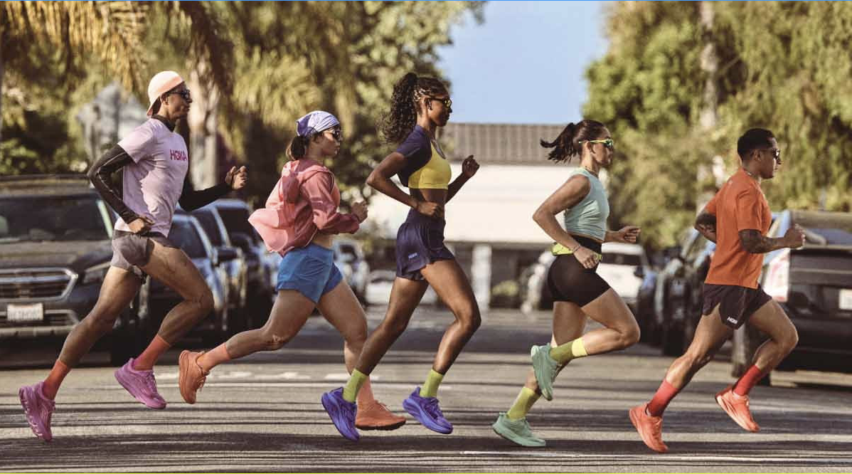  “Joy” was one of the most rewarding stories of the season to see come to life. Created in support of Global Running Day, the bold color blocking and vibrant palette translated seamlessly from product to campaign, creating a cohesive high-summer stor