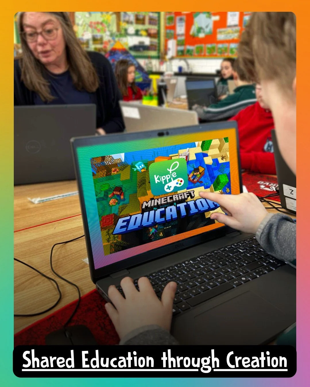 We had a amazing time working with St Michael's PS Donemana Primary School!!

Using Minecraft as a learning tool to express our creativity, it was inspiring to see students bringing their ideas to life, building, experimenting and learning through pl