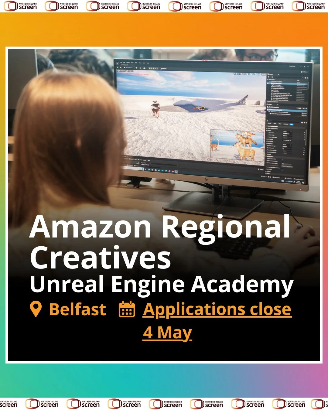 🚨Attention Everyone!!🚨

The Nerve Centre is delivering an Unreal Engine Academy in Belfast for people between 16-25! 
----------------------------------------------------
This Course focuses on using Unreal Engine in:
🎮Games Development 
🎨Animati