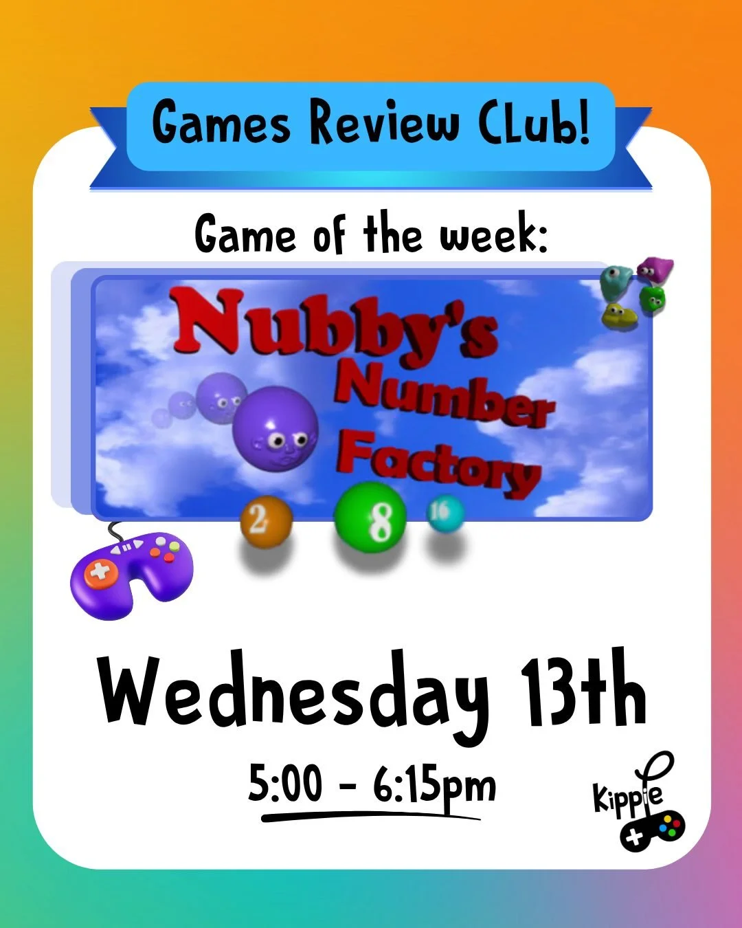 Games Review club!
The game of the week is🏭Nubby's Number Factory!🏭

A plinko-style roguelike where you work at a number factory. Launch your spherical friend, Nubby, down a pegboard to make bigger and bigger numbers! But beware, if you fail to mee