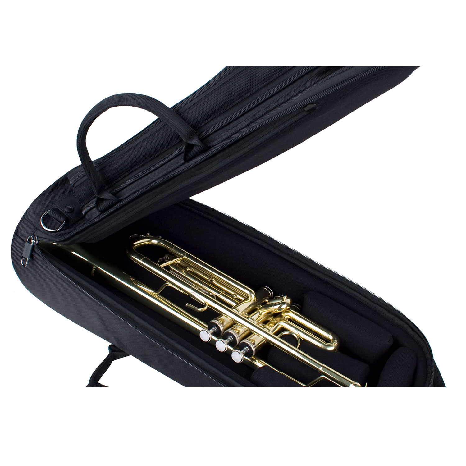 Protec Trumpet/Small Brass Multiple 3-Piece Model A219ZIP Nylon Mouthpiece Pouch with Zipper Closure
