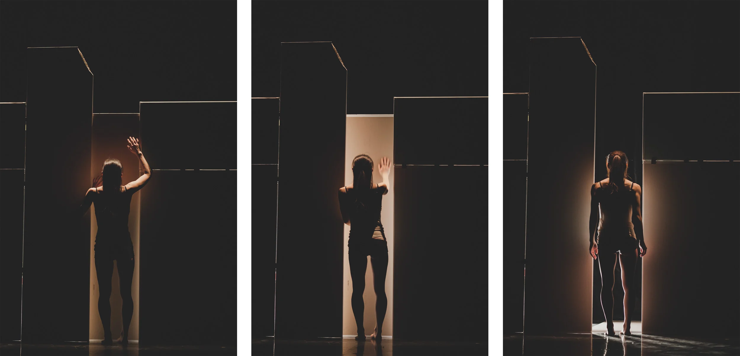 ↑ 'Between', chorégraphie de Katarzyna Gdaniec et Marco Cantalupo ↓