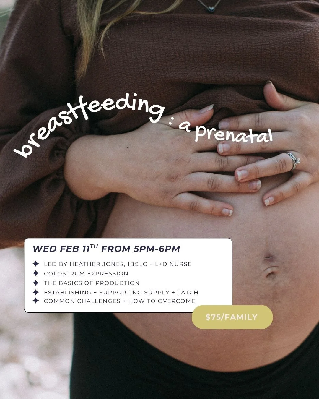 Feb 11- breastfeeding: a prenatal