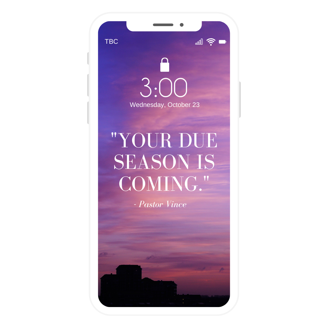 Your Due Season Is Coming! — The Bridge Church