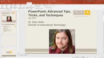 PowerPoint: Advanced Tips, Tricks, and Techniques