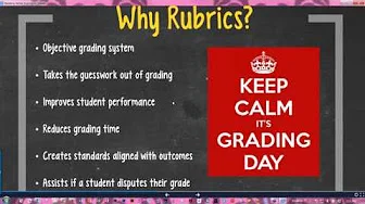 Building Better Rubrics