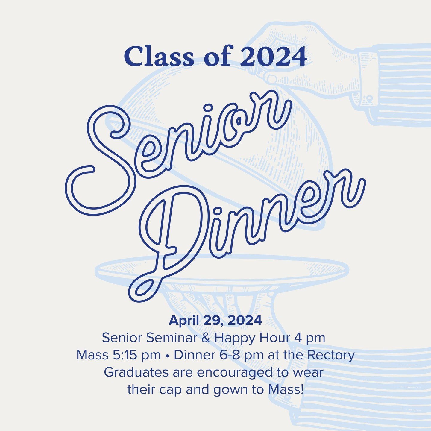 ust a reminder, our senior Dinner Celebration is less than ONE week away! We can't see all of our #KUCatholic seniors before they graduate in a couple of weeks! PS- Bring your cap and gown on graduation day- we can't wait to celebrate you!

Register 