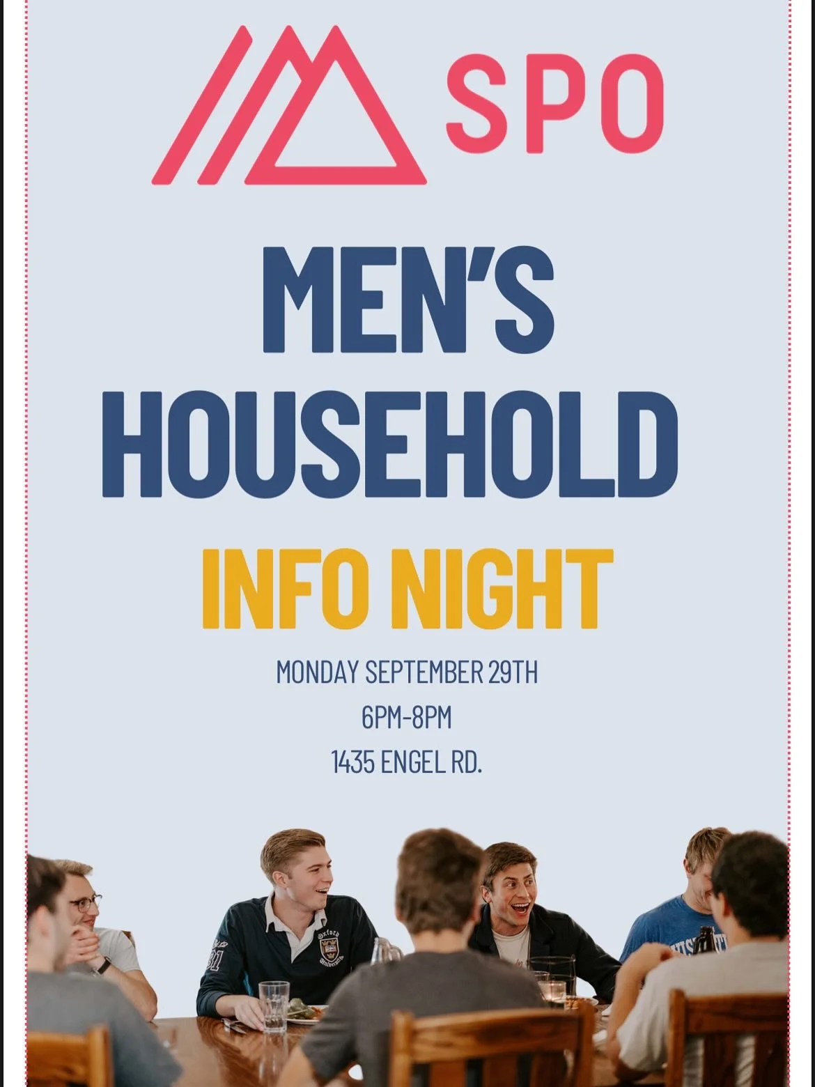 Join us on Monday for SPO Household information night! This Monday, September 29th from 6-8pm 🙏🙌🌾 #kucatholic #rockchalk #SPO