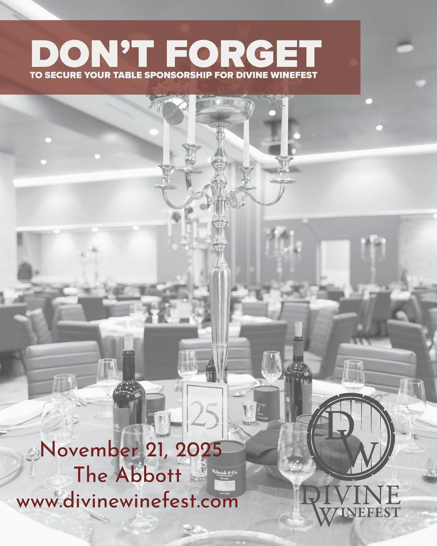 🍷 Less than two months until Divine Winefest 2025! 🎟  Don&rsquo;t forget to grab your tickets and secure your spot at the party of the year. 🎉

#DivineWinefest #KUCatholic