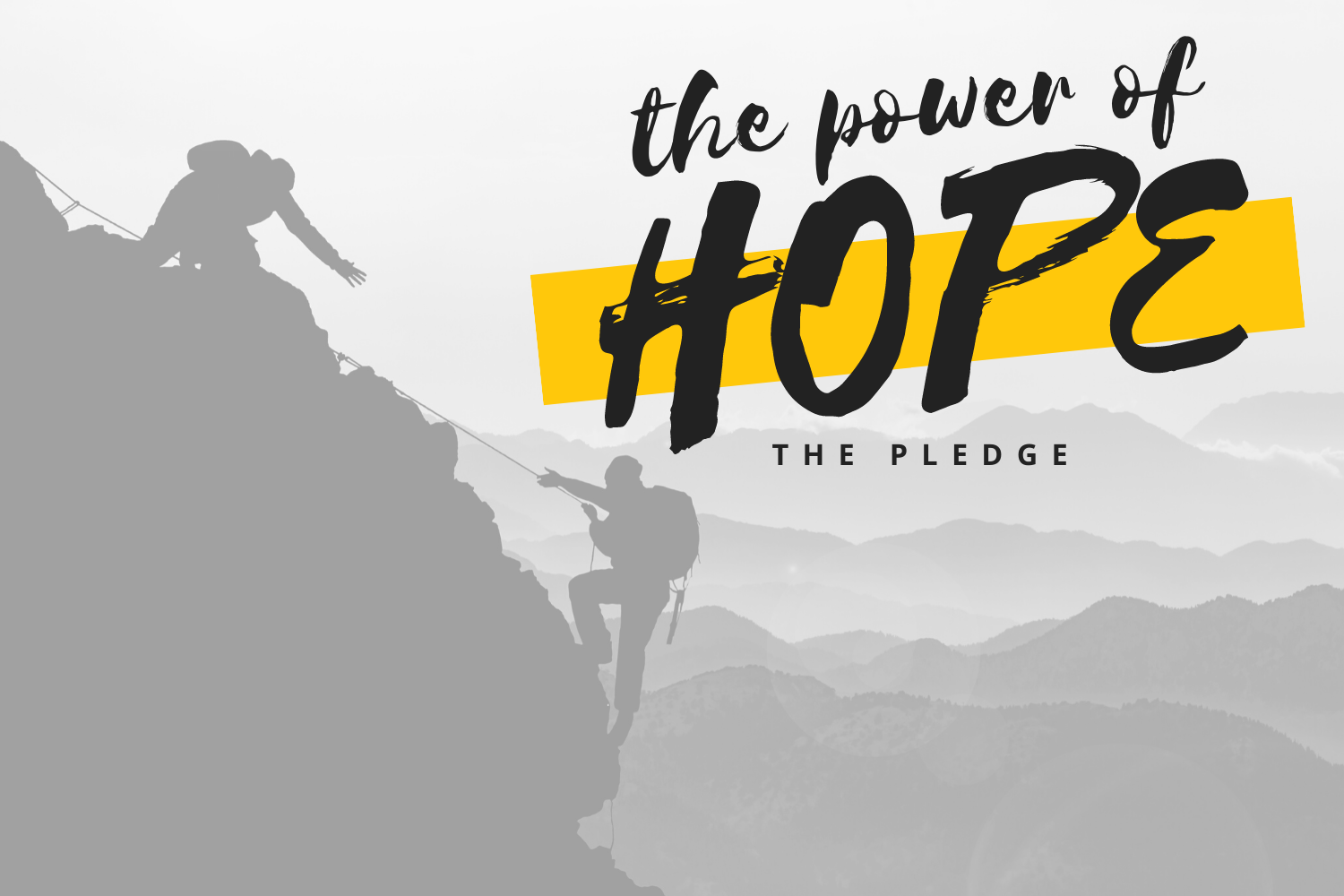 Take The Power of Hope Pledge Today