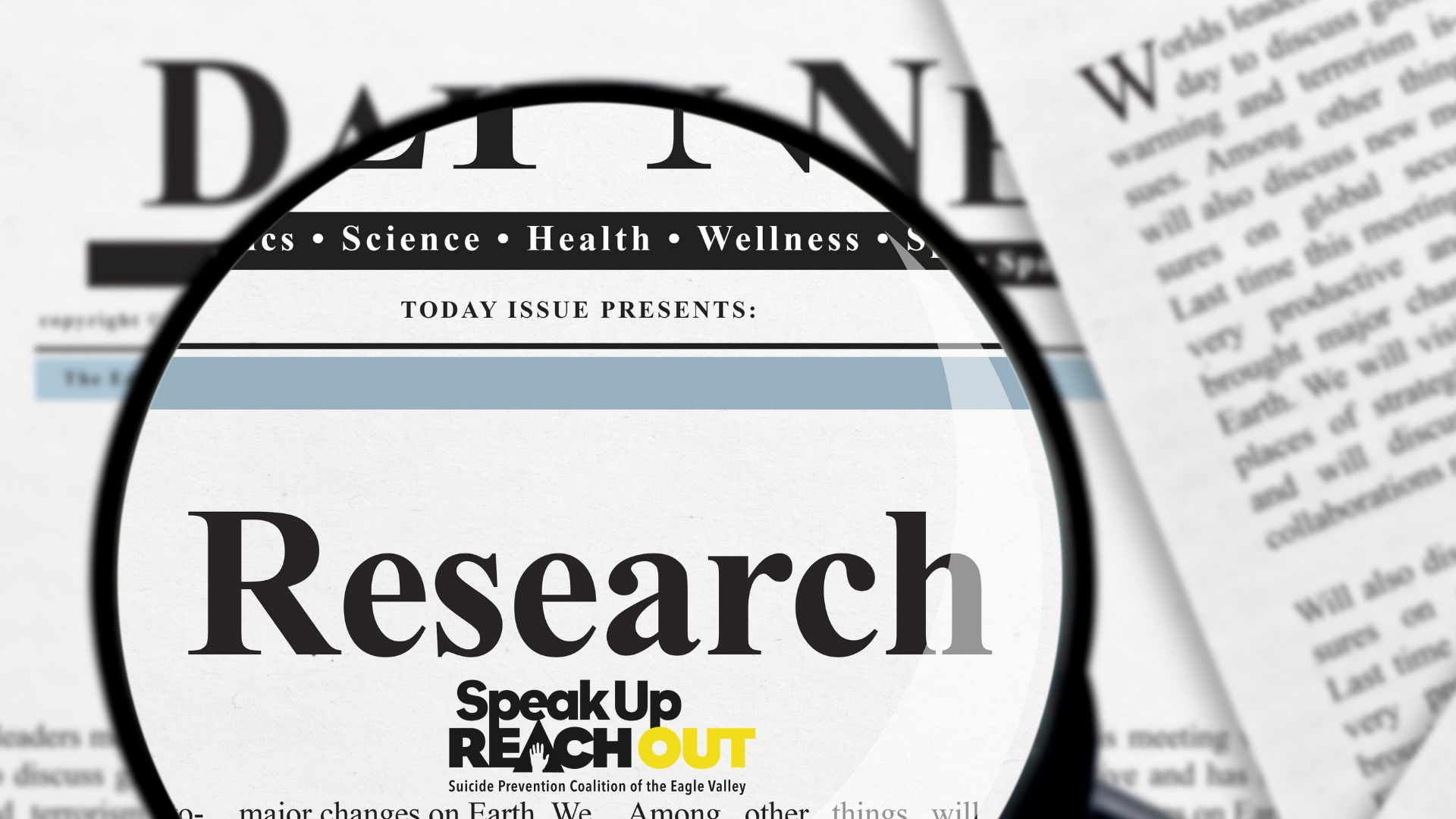 SpeakUp ReachOut launches research initiative focused on the 'why' of suicide in Eagle County 2.22.2021