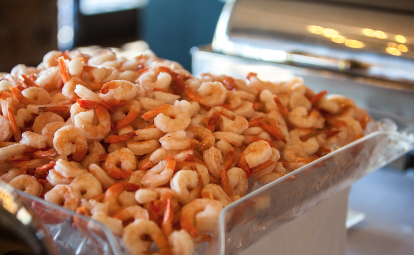 Shrimp and Prime Rib Buffet