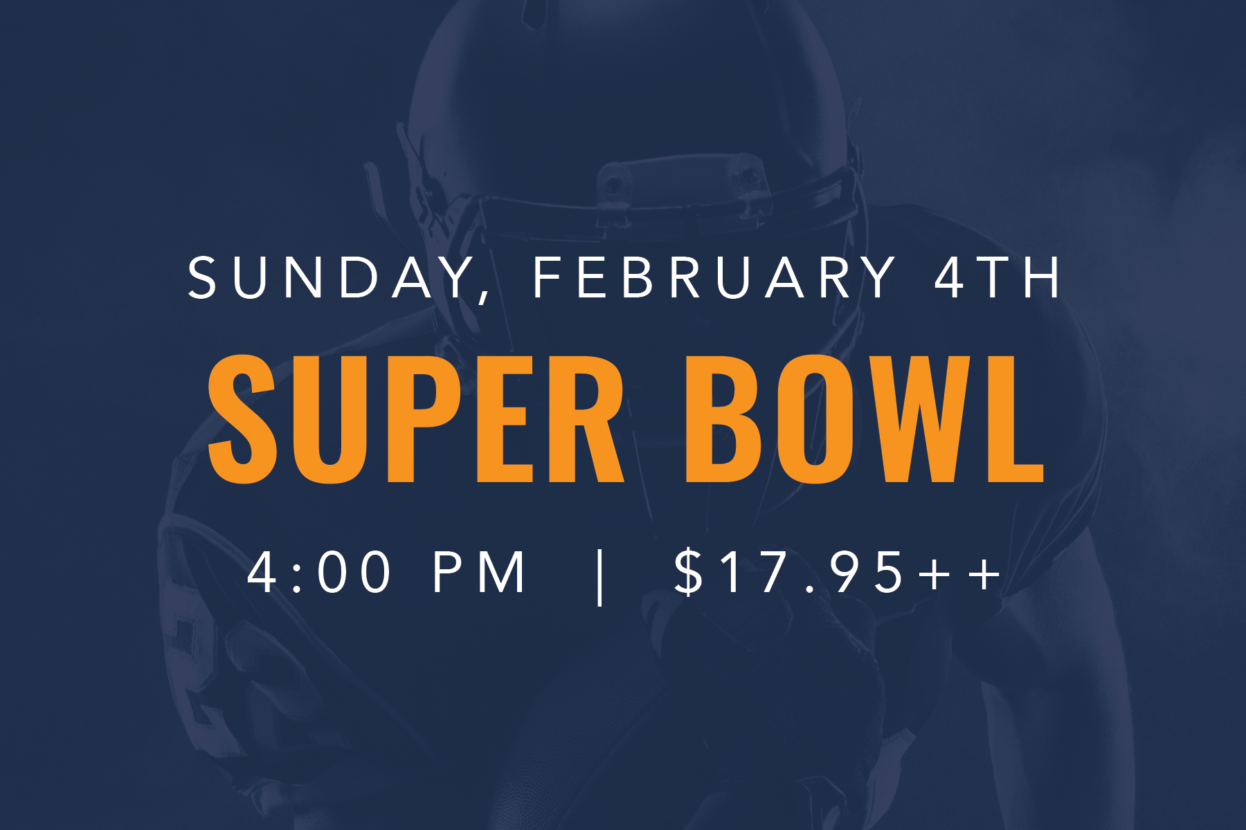 Super Bowl Party! - February 4th