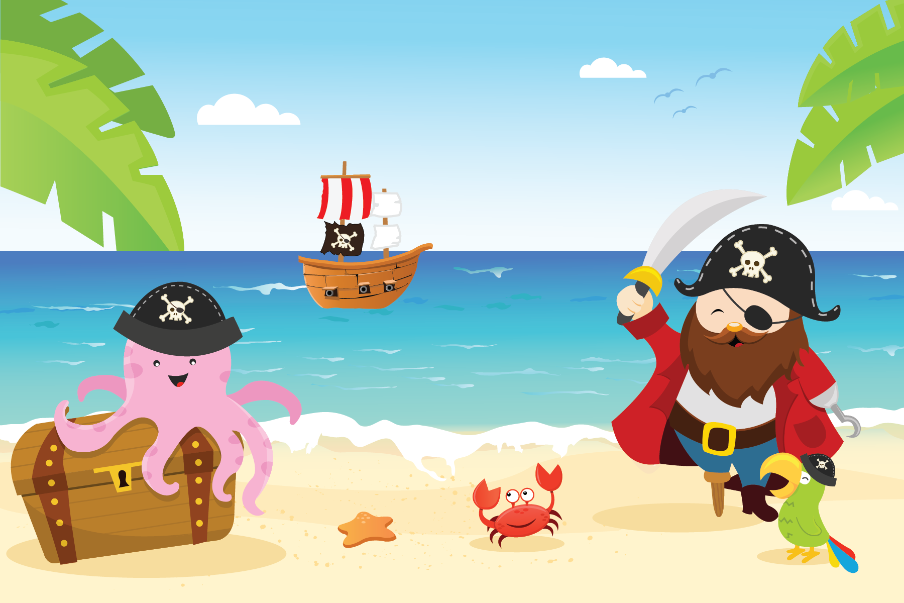 Pirate at the Pool Party! May 27th