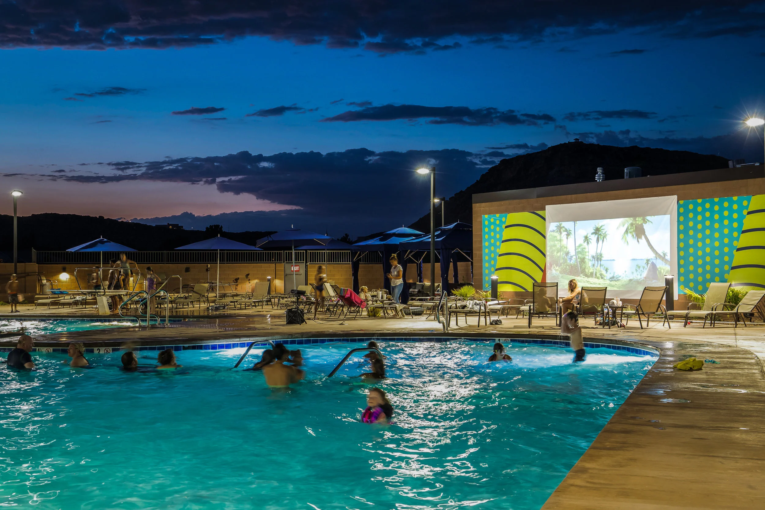 Dive-in Movies at the Club!