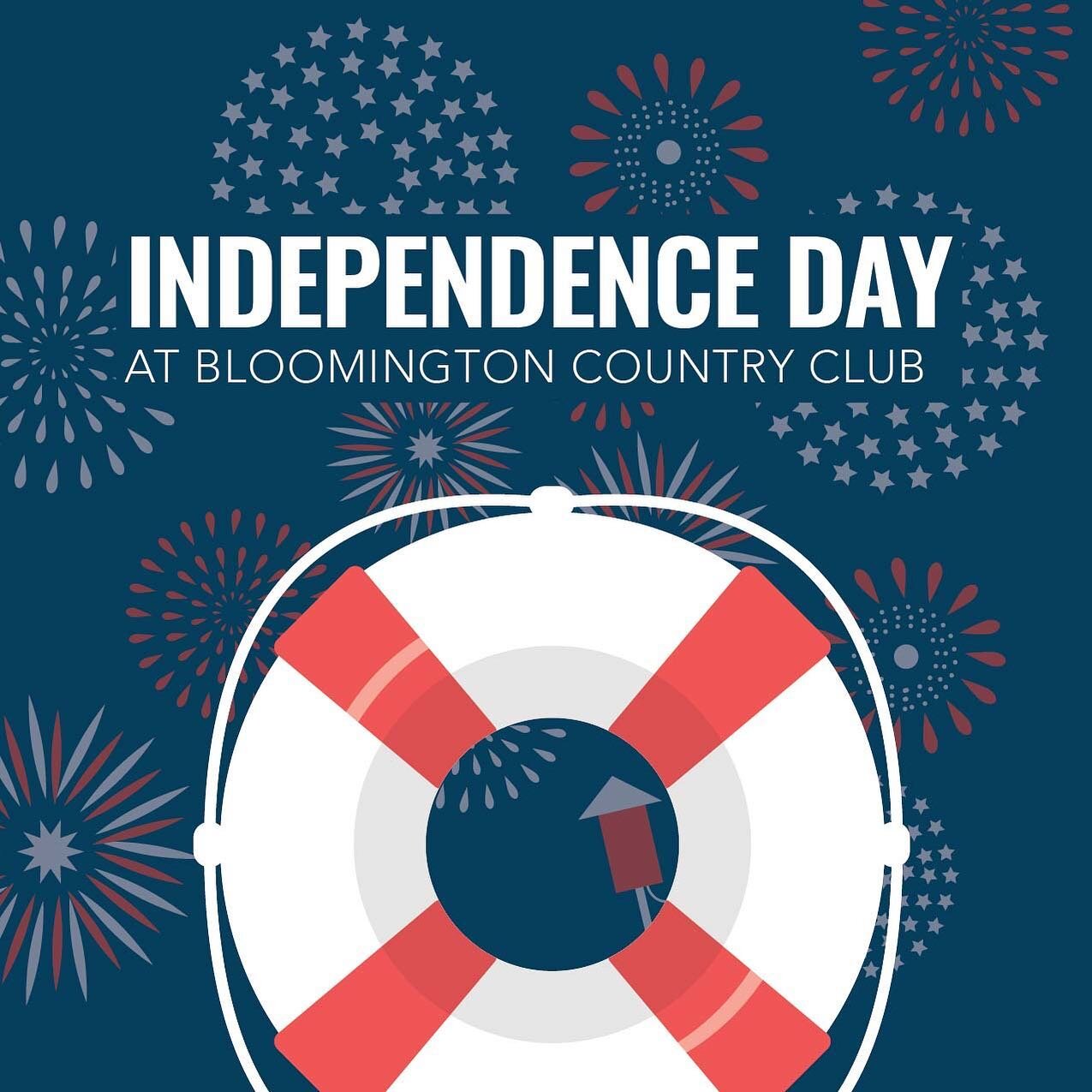 We have a ton of fun events planned for 4th of July weekend!

Tonight, join us on the pool deck from 7:00 PM - 9:00 PM for a performance from The Cedar Pocket band! There will be plenty of food, drinks, and fun! 

On the 4th, we will have a fun fille