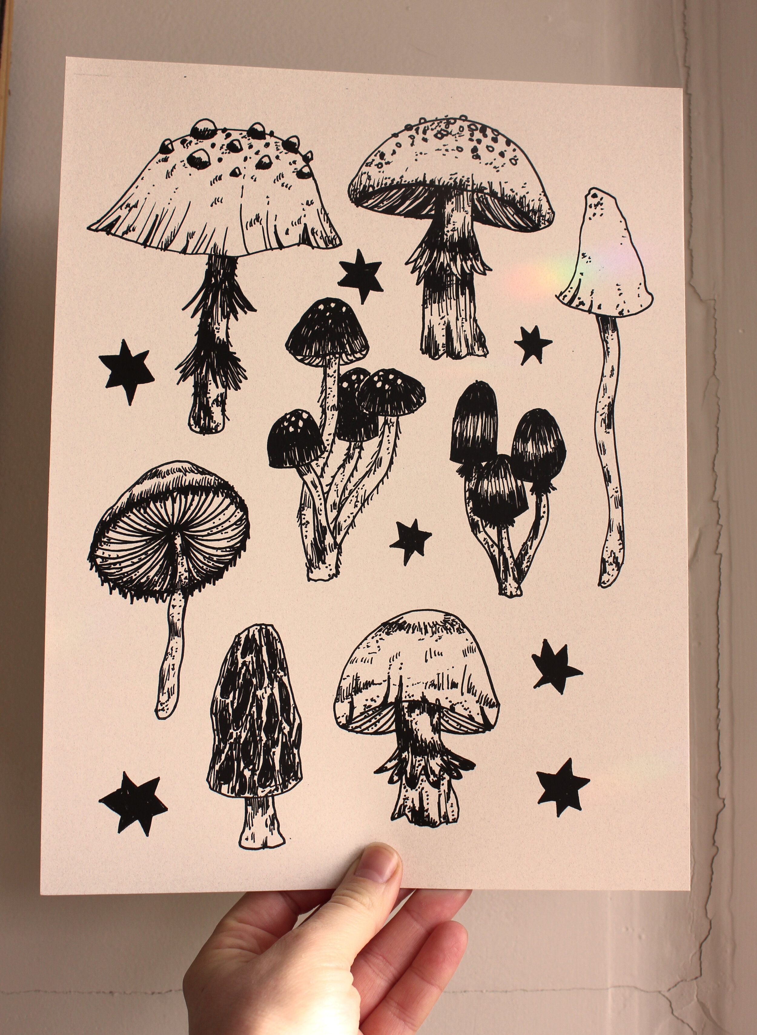 mushroom party print!