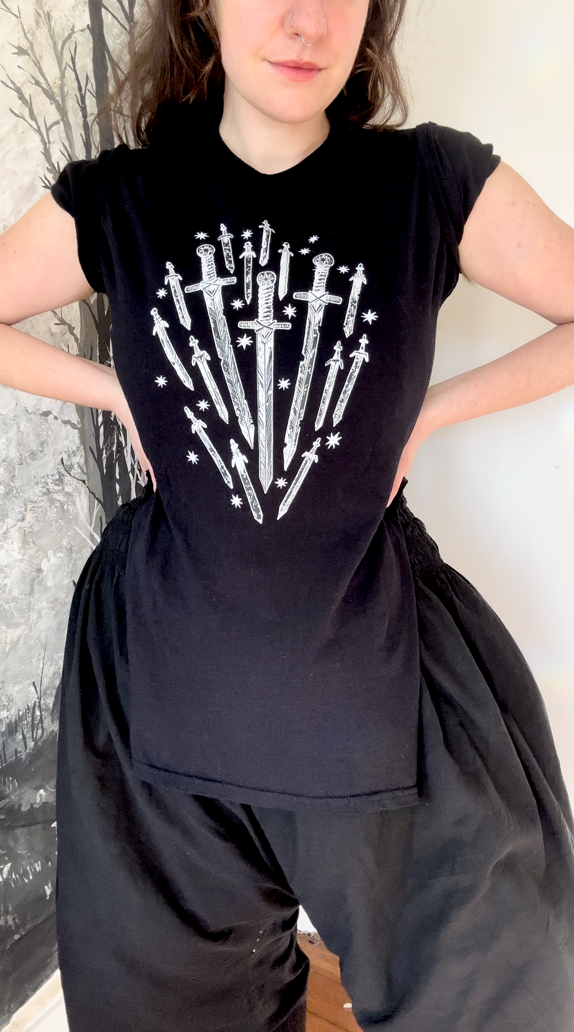 BASTARD SWORDS shirt : black