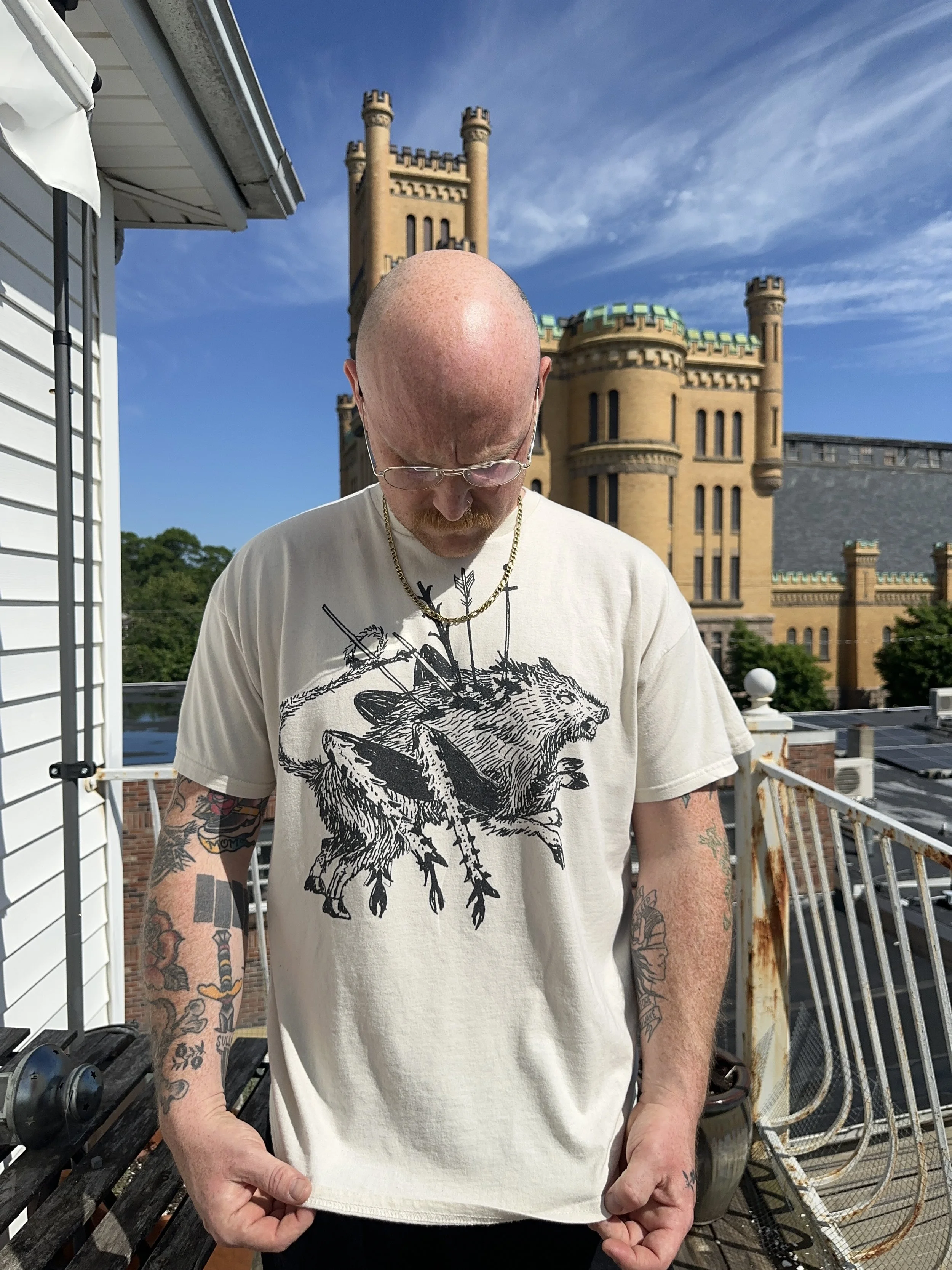 LOCUST BOAR SHIRT : NATURAL