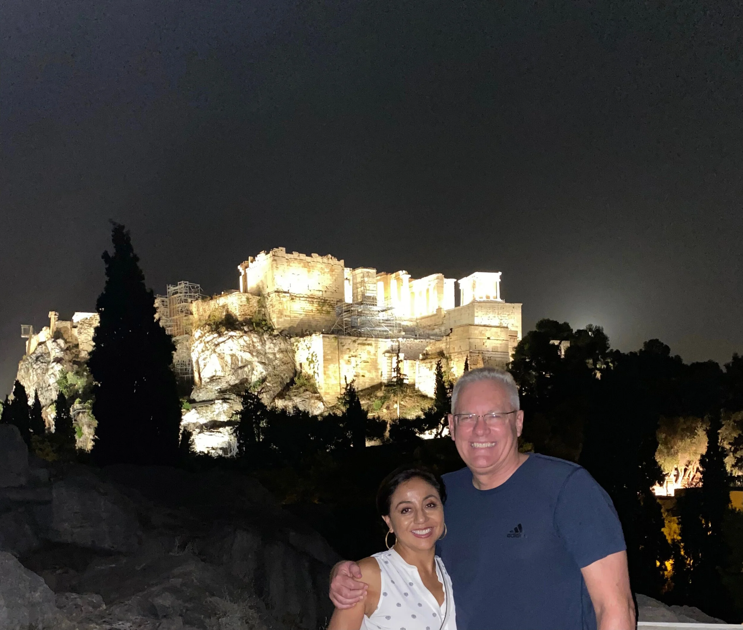 Hello from Greece! The Roats Celebrate Their 31st Anniversary
