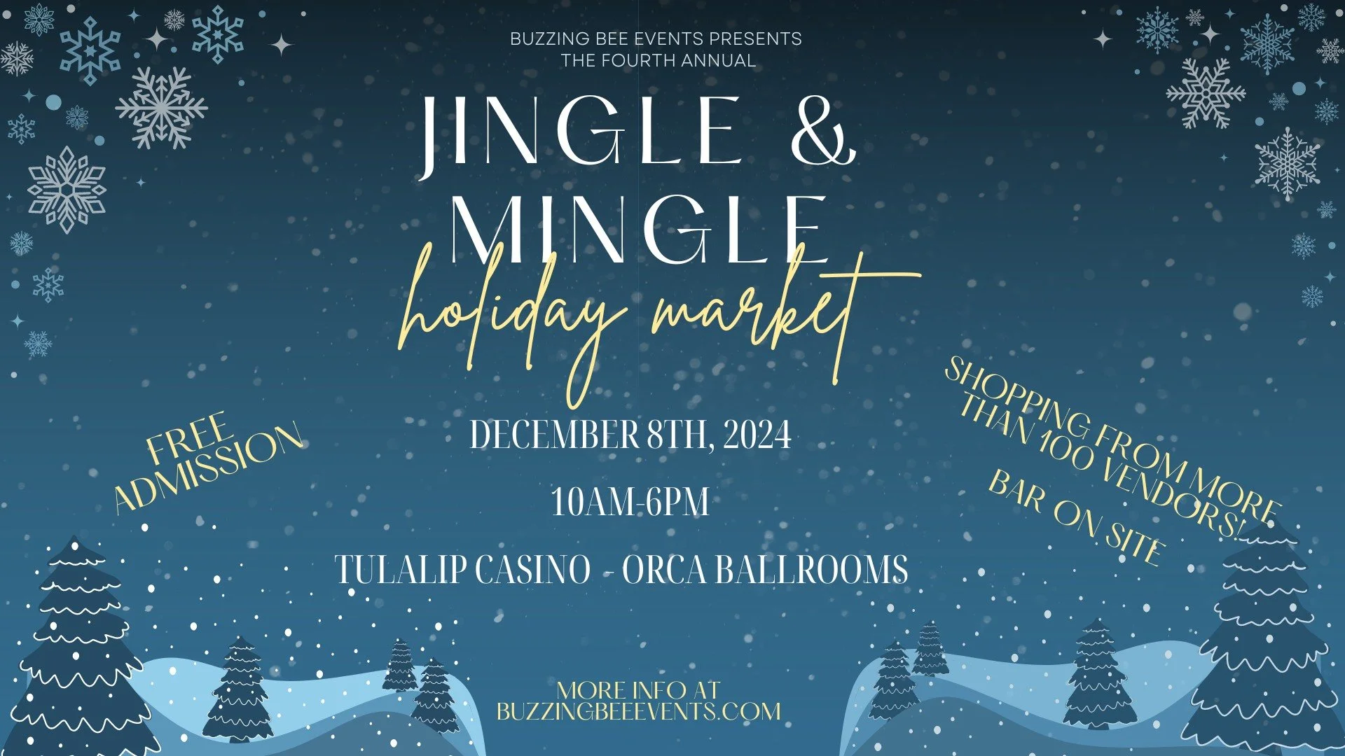 Jingle and Mingle Holiday Market at Tulalip Resort Casino