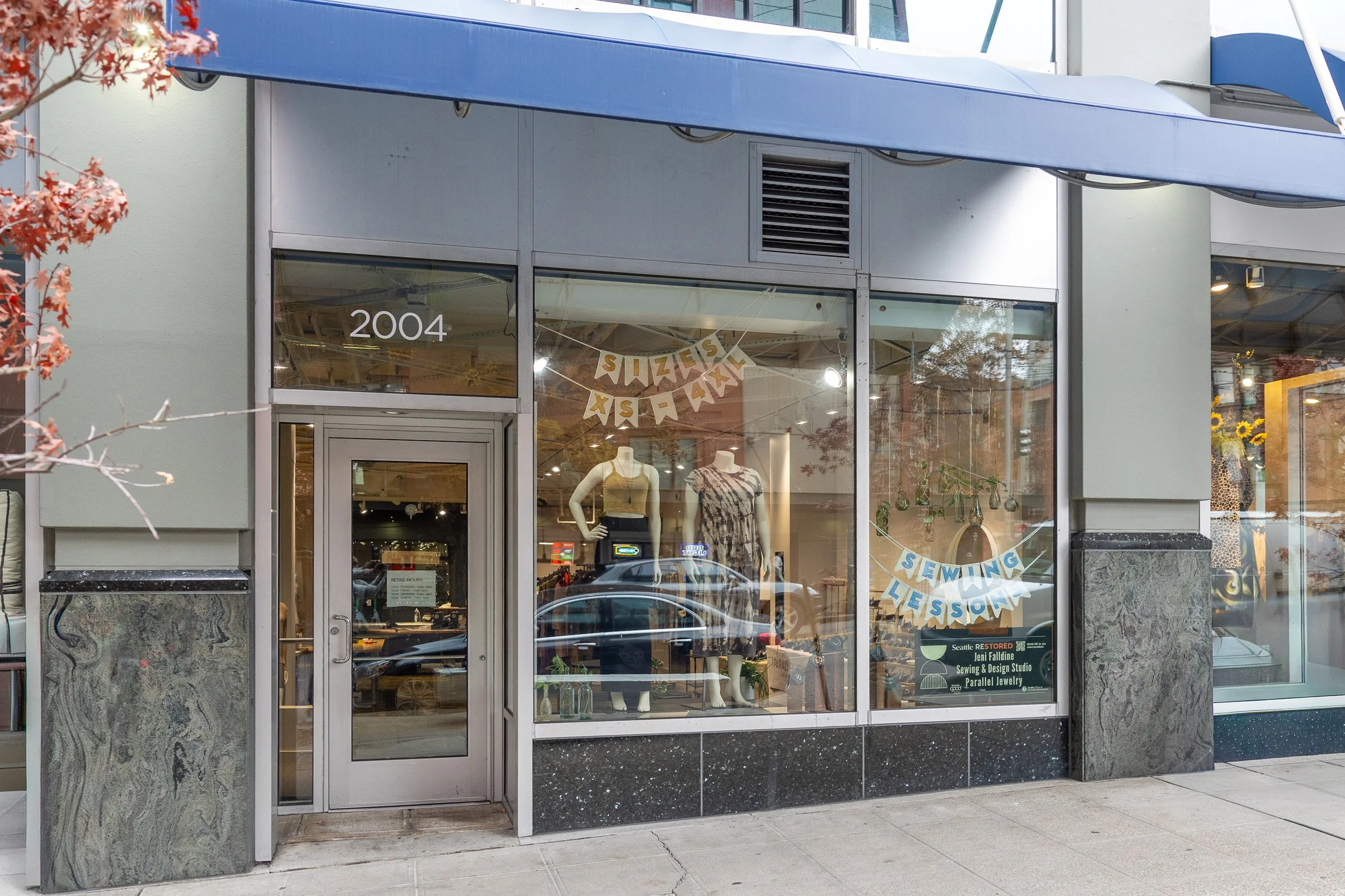 Retail Storefront Popup in Belltown