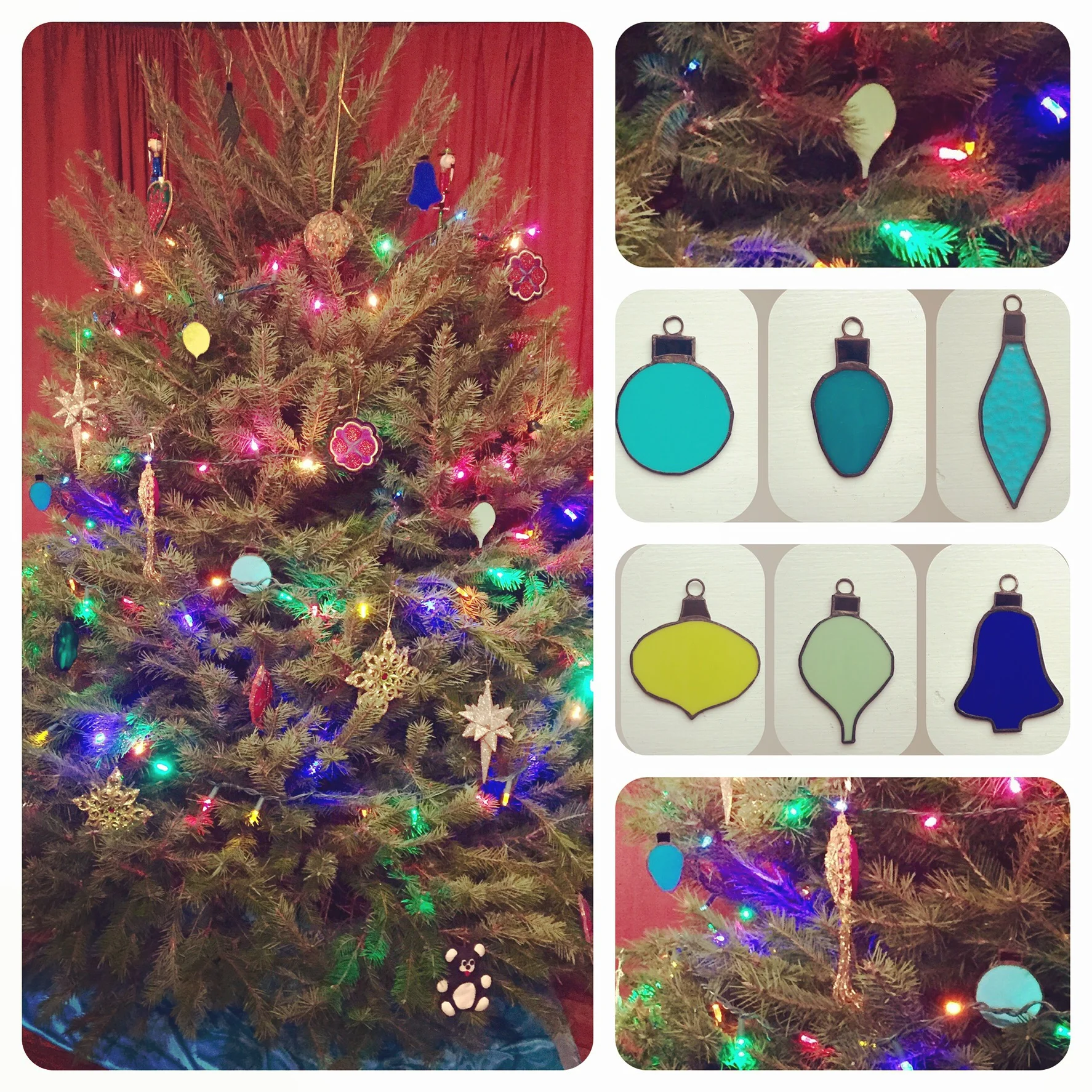 Custom ornament set - happy home