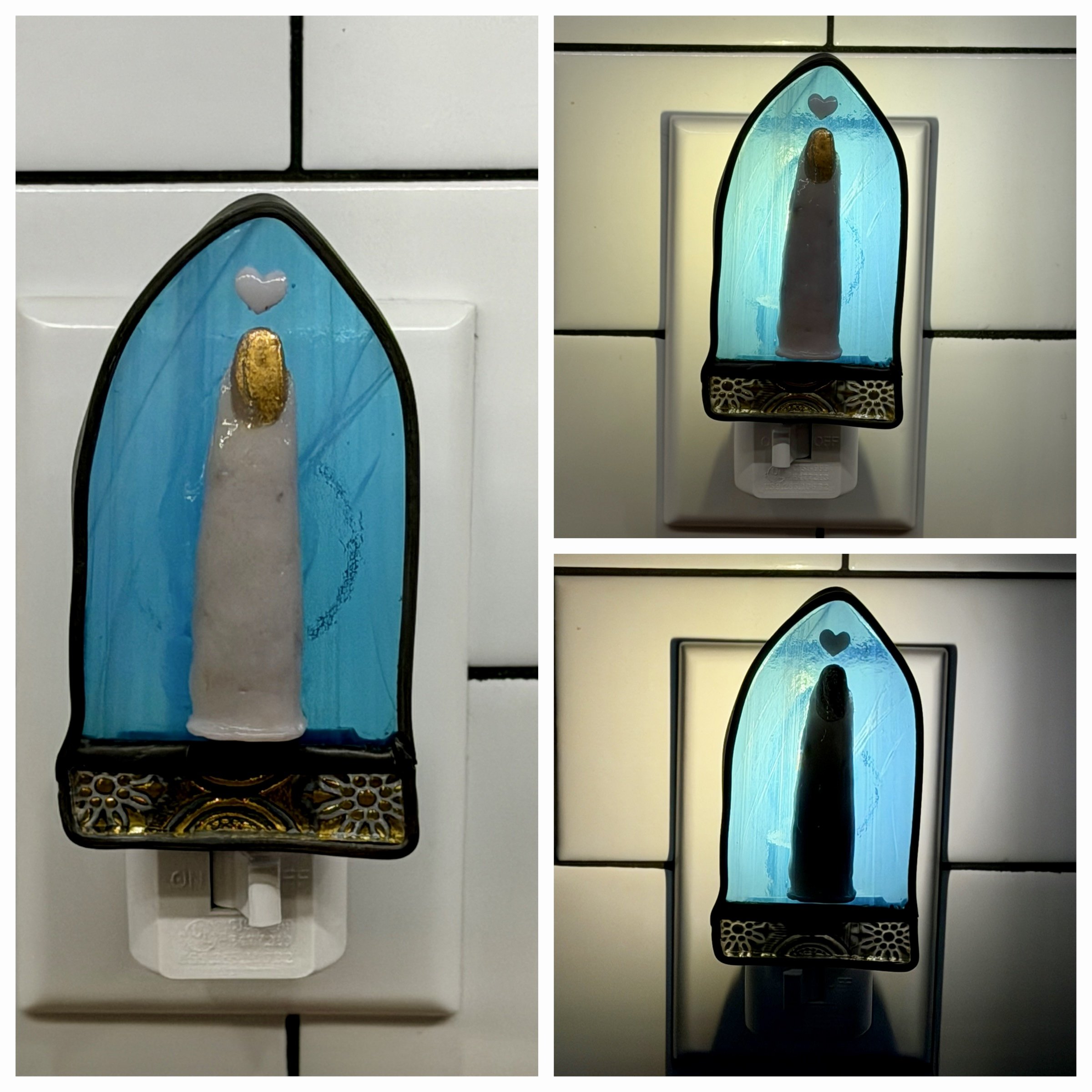 Blue Reliquary Nightlight