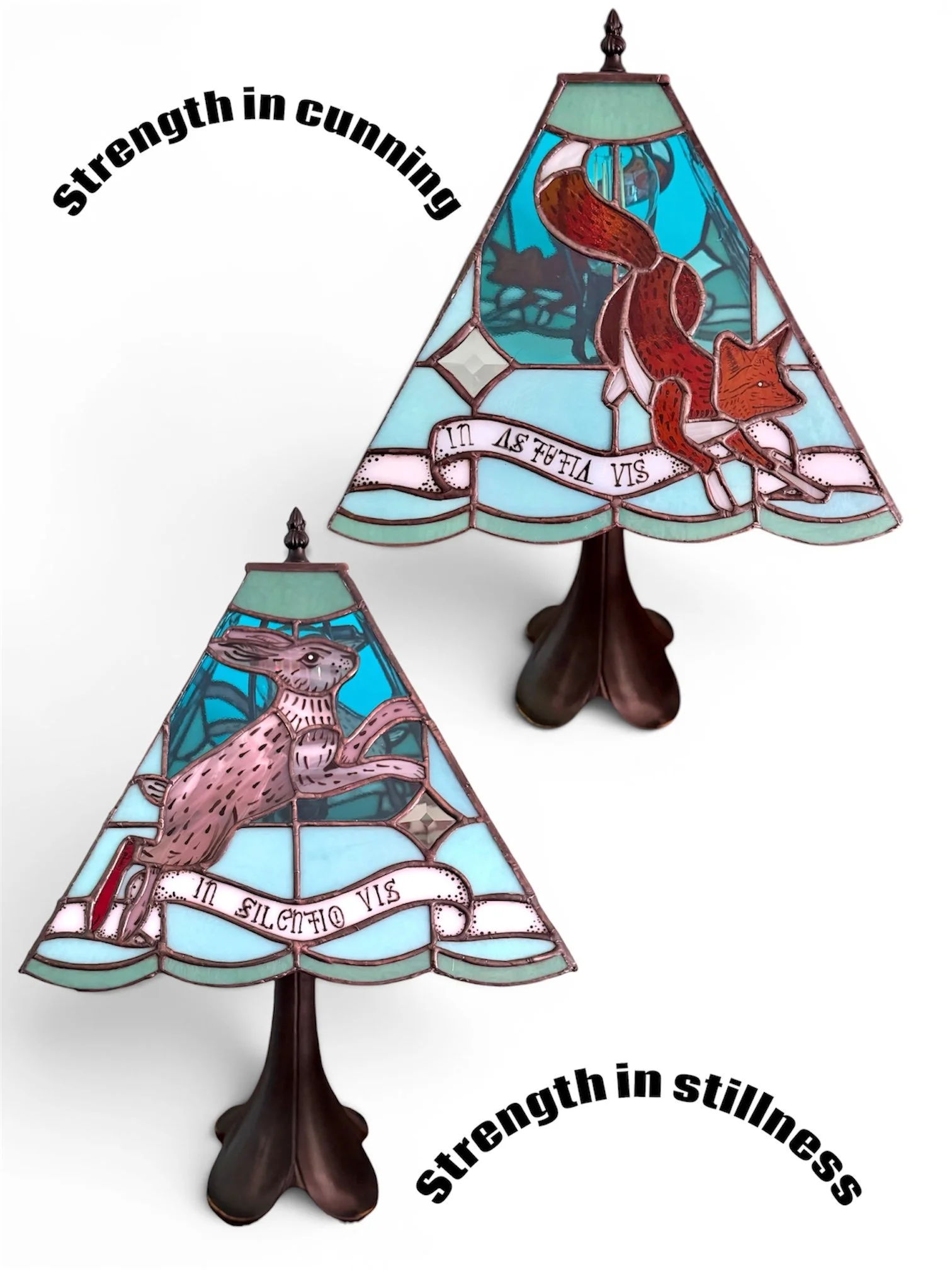 The Fox and The Hare Lamp (Copy)