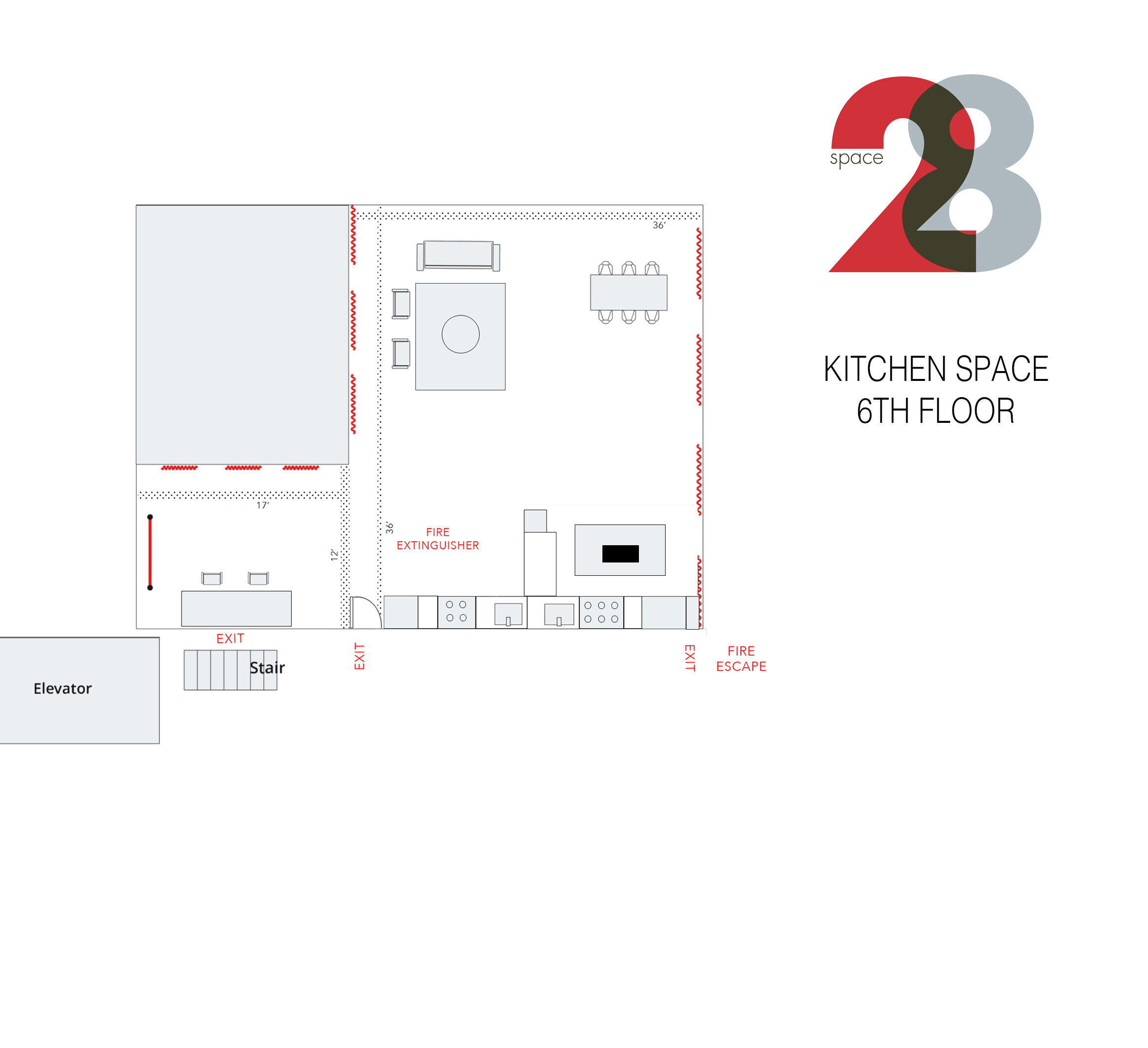 Kitchen 6 Floor plan