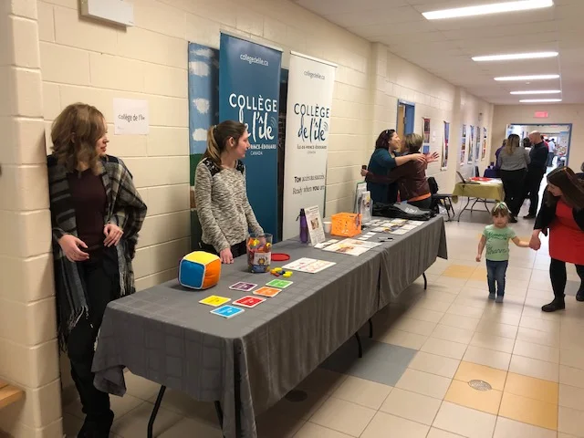 stand du collège de l’île