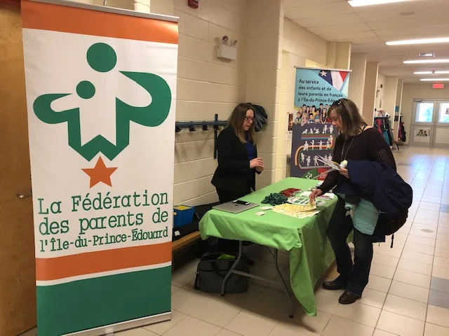 stand de la fédérations des parents de l’îpe